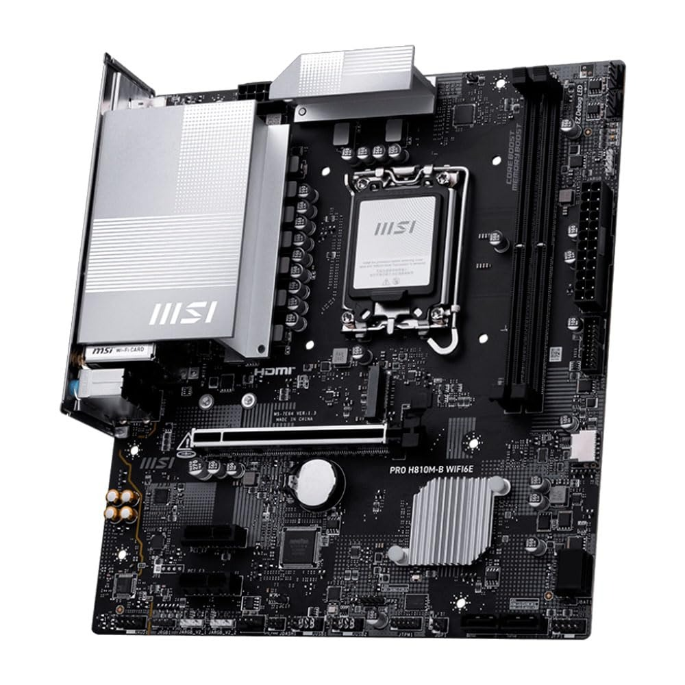 MSI PRO H810M-B WIFI6E Motherboard