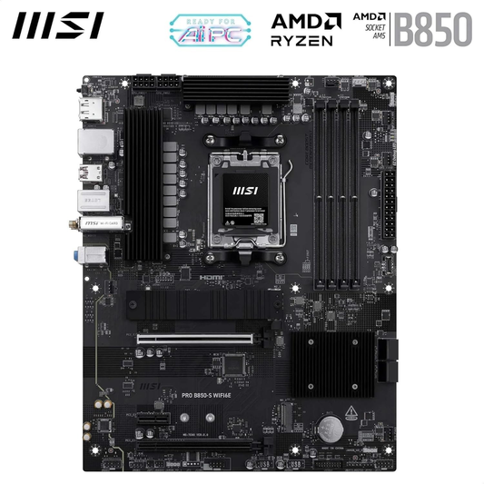 MSI PRO B850-S WIFI6E Motherboard