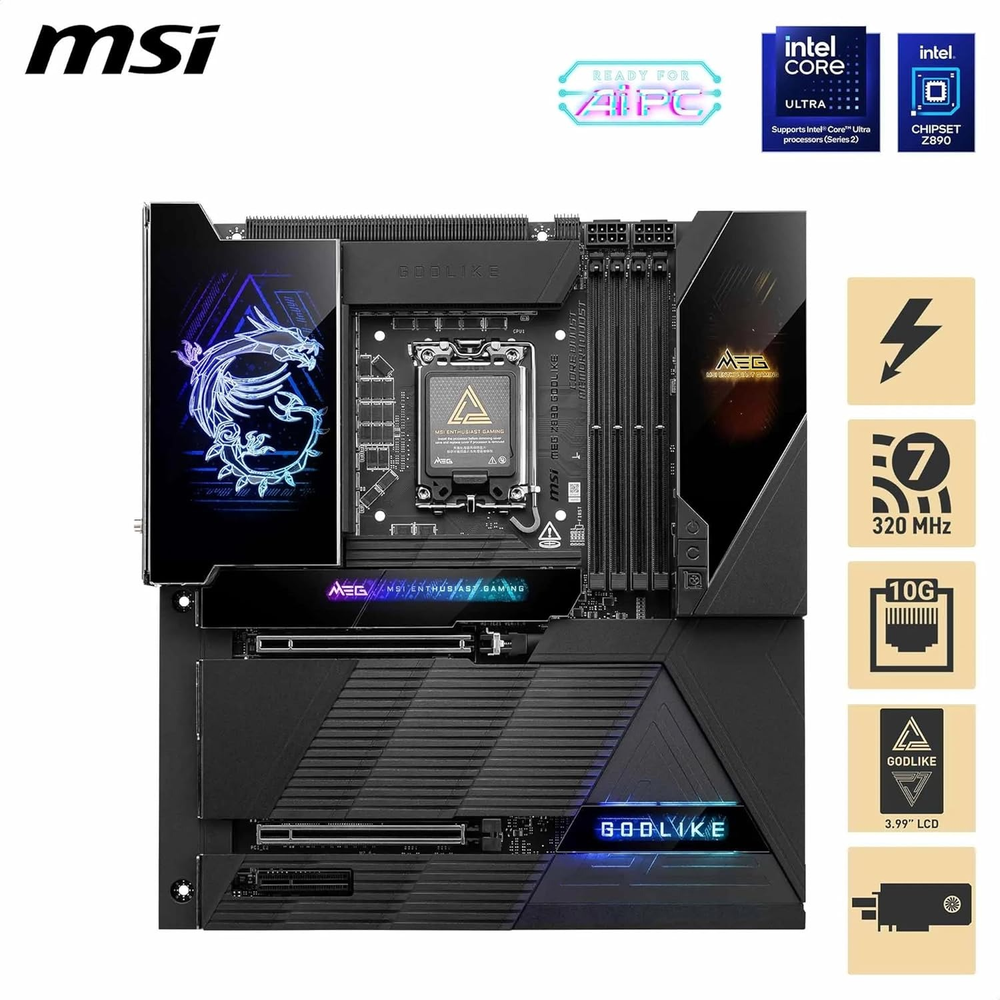 MSI MEG Z890 GODLIKE Motherboard