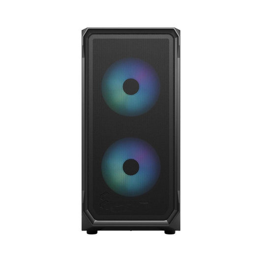 Fractal Design Focus 2 Mesh RGB Black TG Clear Tint ATX Mid Tower Cabinet