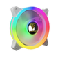 GAMDIAS AEOLUS M2-1204R White 120mm ARGB 4 Fan Kit
