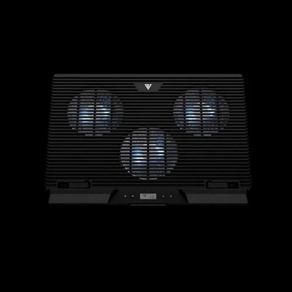 GAMDIAS Aether M1 RGB Laptop Cooling Pad (3×120mm Fans, up to 19")