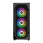 GAMDIAS AURA GC1 Elite ARGB ATX Mid Tower Gaming Case (Black)