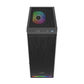 GAMDIAaS AURA GC8 ARGB ATX Mid Tower Gaming Case (Black)