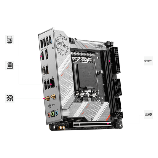 MSI MPG B760I EDGE WIFI DDR4 Motherboard