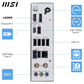 MSI PRO B850M-P WIFI Motherboard