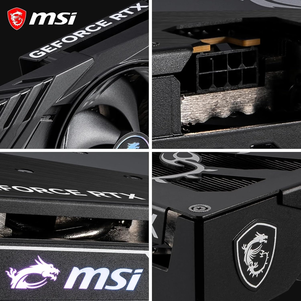 MSI GeForce RTX 5060 8G GAMING OC Graphics Card
