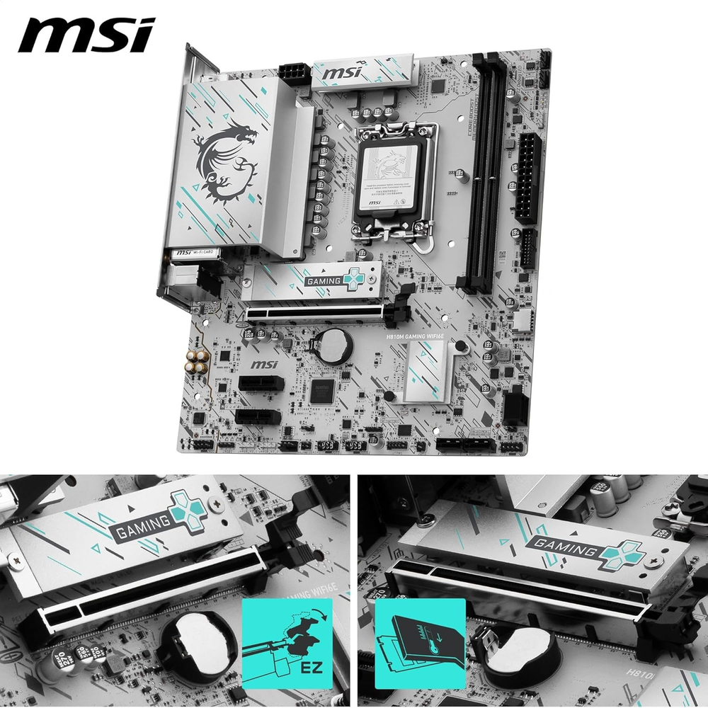 MSI MAG H810M GAMING WIFI6E Motherboard