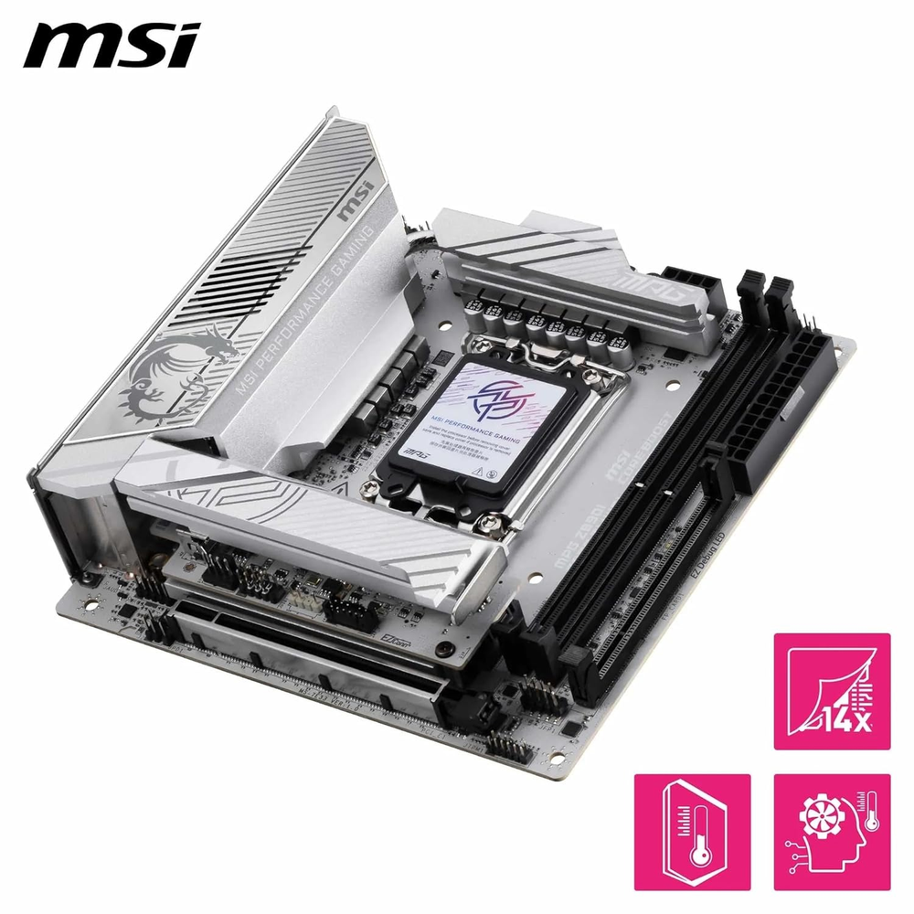 MSI MPG Z890I EDGE TI WIFI Motherboard (White)