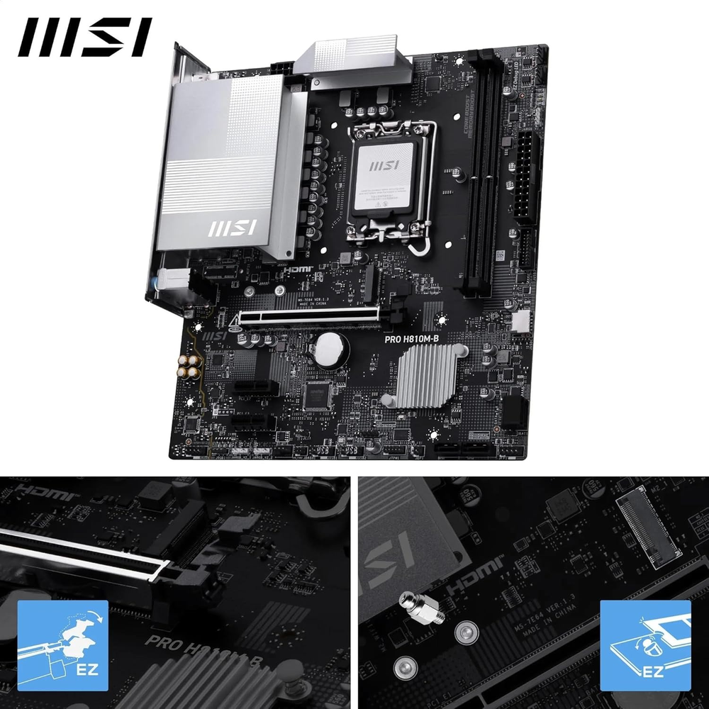MSI PRO H810M-B Motherboard