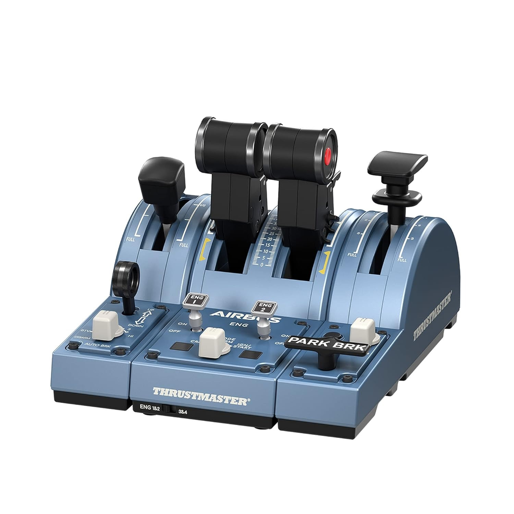 Thrustmaster TCA Captain Pack X Airbus Edition — Flight Joystick Bundle