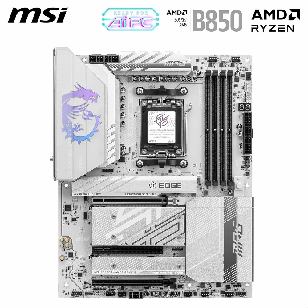 MSI MPG B850 EDGE TI WIFI Motherboard