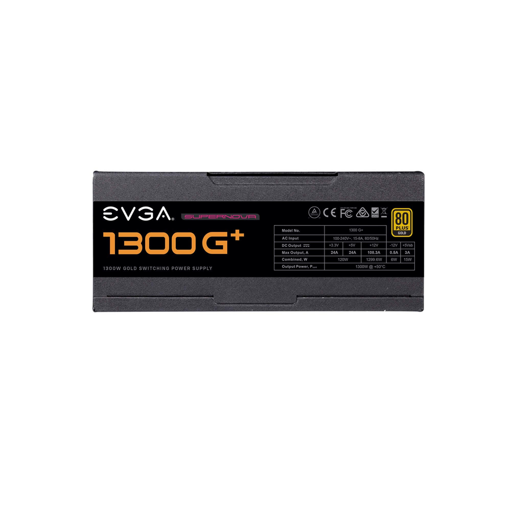 EVGA SuperNOVA 1300 G+ 1300W 80+ Gold Fully Modular ATX Power Supply