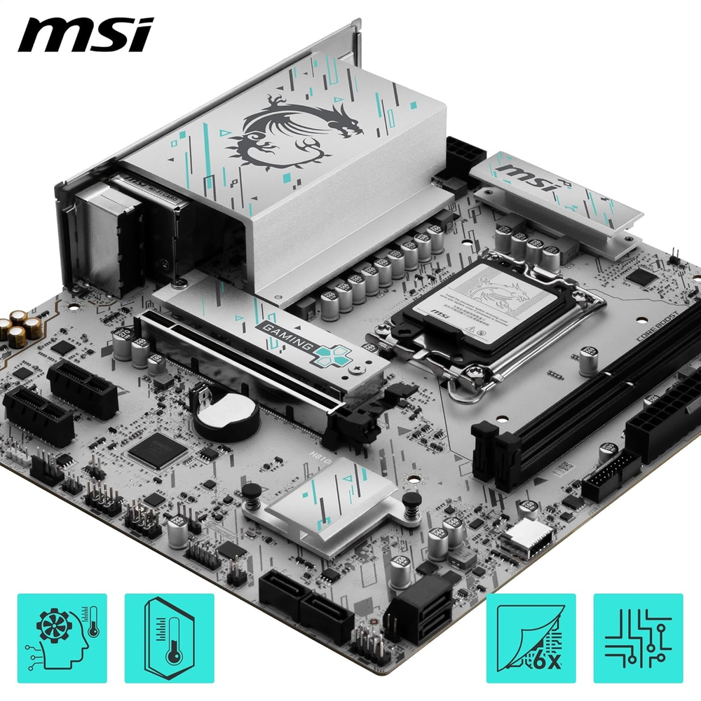 MSI MAG H810M GAMING WIFI6E Motherboard