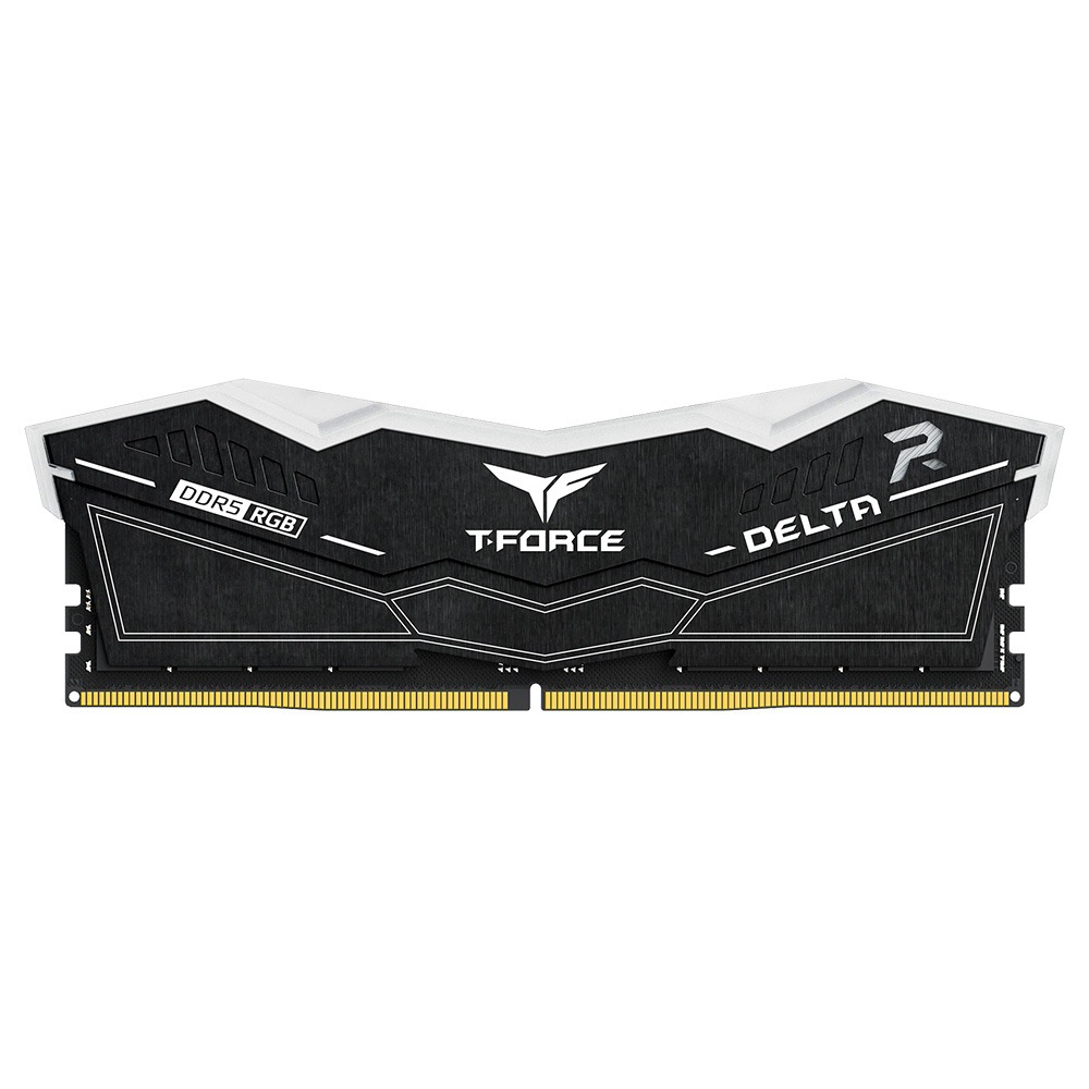 TEAMGROUP T-Force Delta RGB DDR5 32GB (2x16GB) 6000MHz CL30 Desktop RAM Kit (Black)