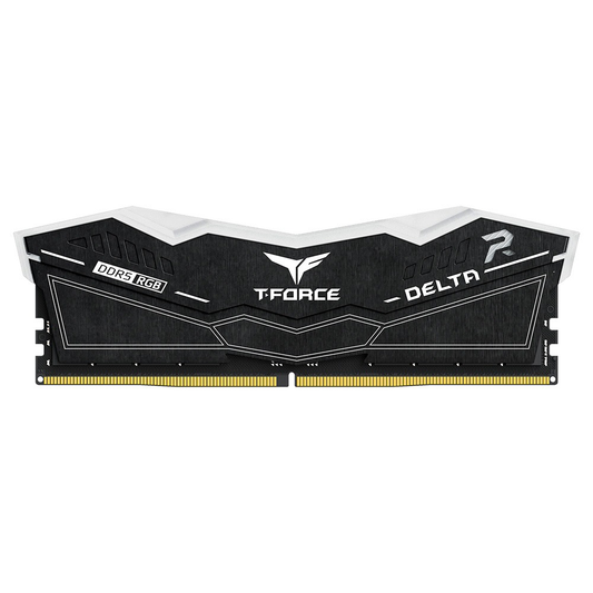 TEAMGROUP T-Force Delta RGB DDR5 32GB (2x16GB) 6400MHz CL40 Desktop RAM Kit (Black)