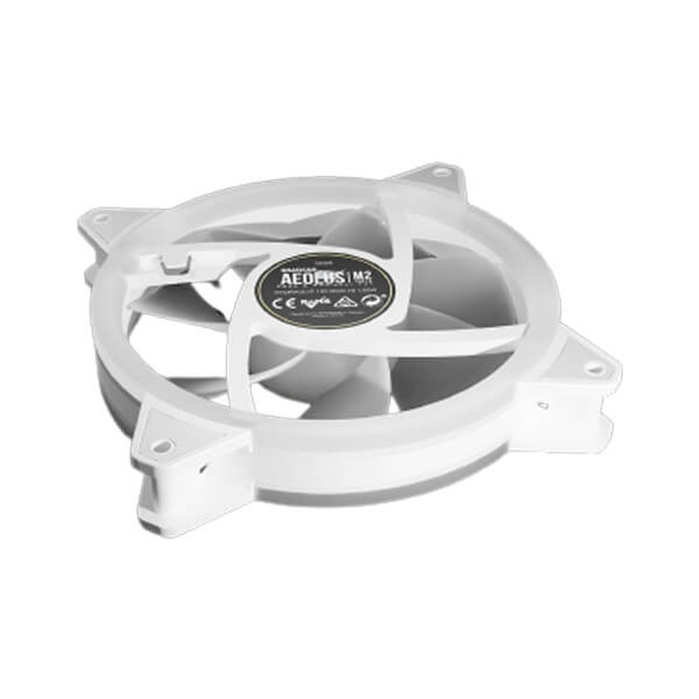GAMDIAS AEOLUS M2-1204R White 120mm ARGB 4 Fan Kit