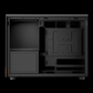 GAMDIAS ATHENA M4M WOOD Micro Tower PC Case (M-ATX, Mesh Front, Real Wood Accent, 3x 120mm Fans, USB-C)