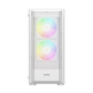 GAMDIAS AURA GC6 WH ARGB ATX Mid Tower Gaming Case (White)