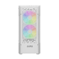 GAMDIAS AURA GC7 WH ARGB ATX Mid Tower Gaming Case (White)