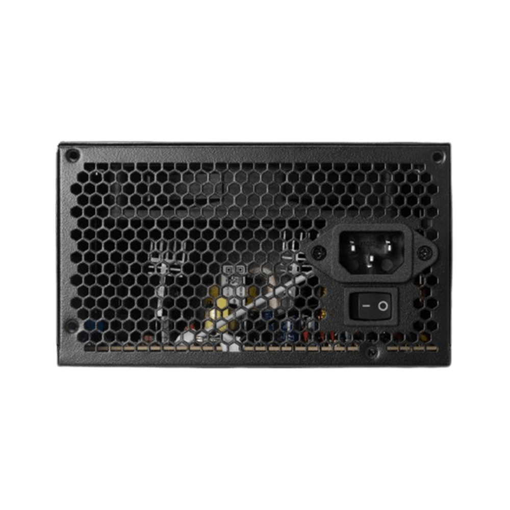 GAMDIAS AURA GP550 550W 80+ White Non-Modular ATX Power Supply (120mm Hydraulic Fan, Dual PCIe, Flat Cables)