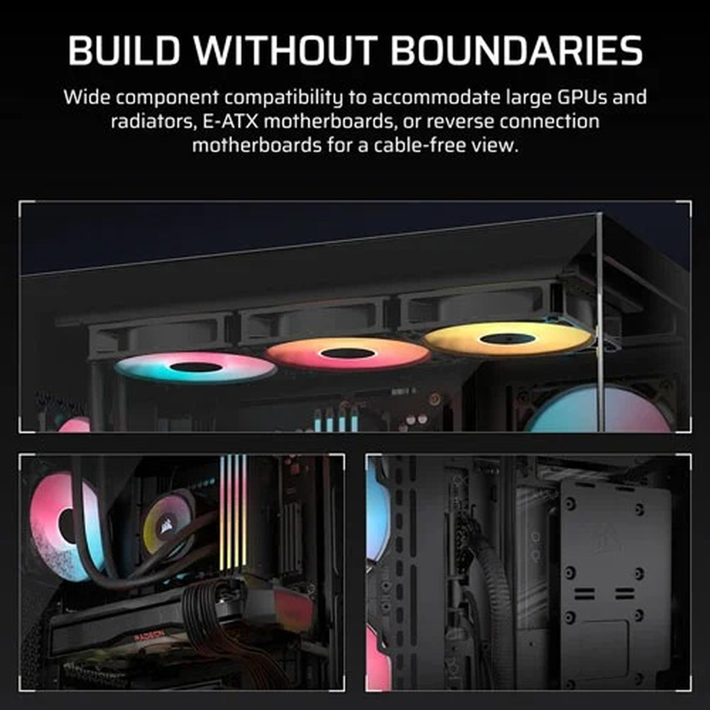 3500X RSR ARGB Tempered Glass Mid-Tower, Black