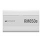 RMe White Series, RM850e White, 850 Watt, Cybenetics Gold Certified, Fully Modular Power Supply
