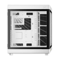 GAMDIAS NESO P1 W E-ATX Full-Tower PC Case (White, Dual-Chamber, Trapezoid, Panoramic Glass)