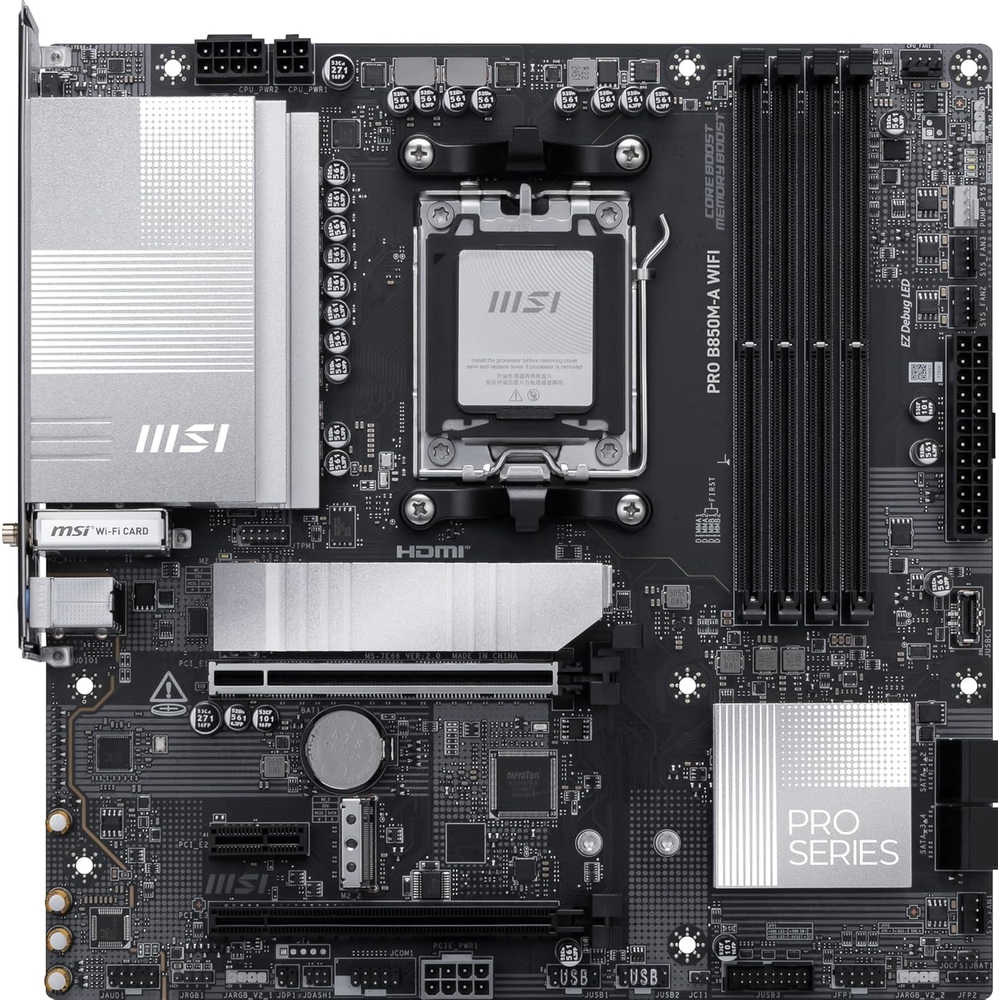MSI PRO B850M-A WIFI Motherboard