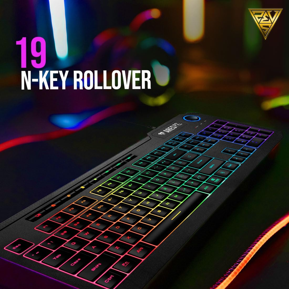 GAMDIAS ARES P2 Lite 2-in-1 RGB Gaming Keyboard & Mouse Combo