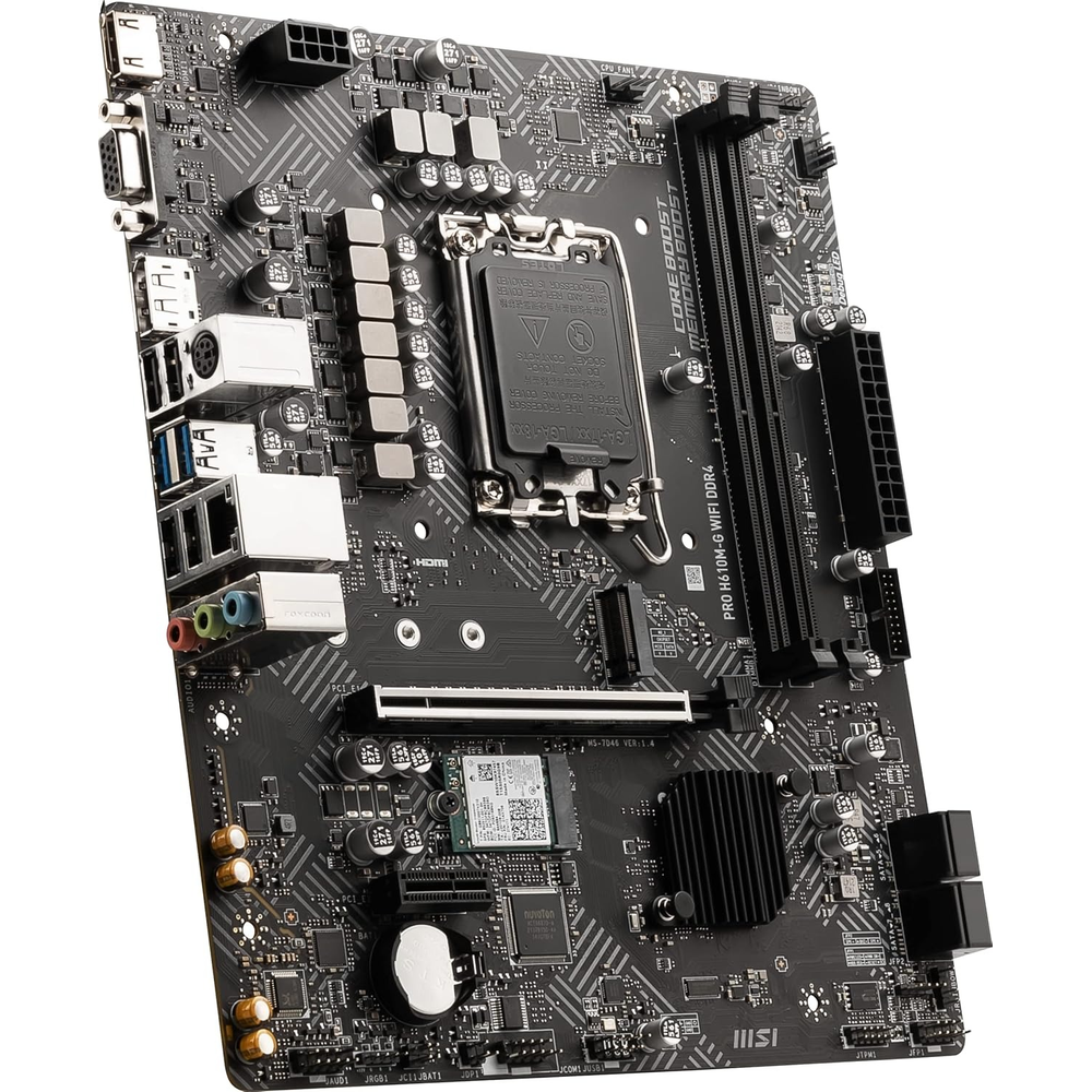 MSI PRO H610M-G WIFI DDR4 Motherboard