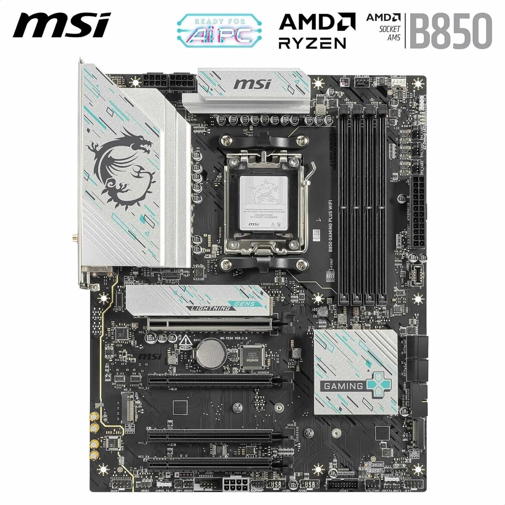 MSI B850 GAMING PLUS WIFI Motherboard