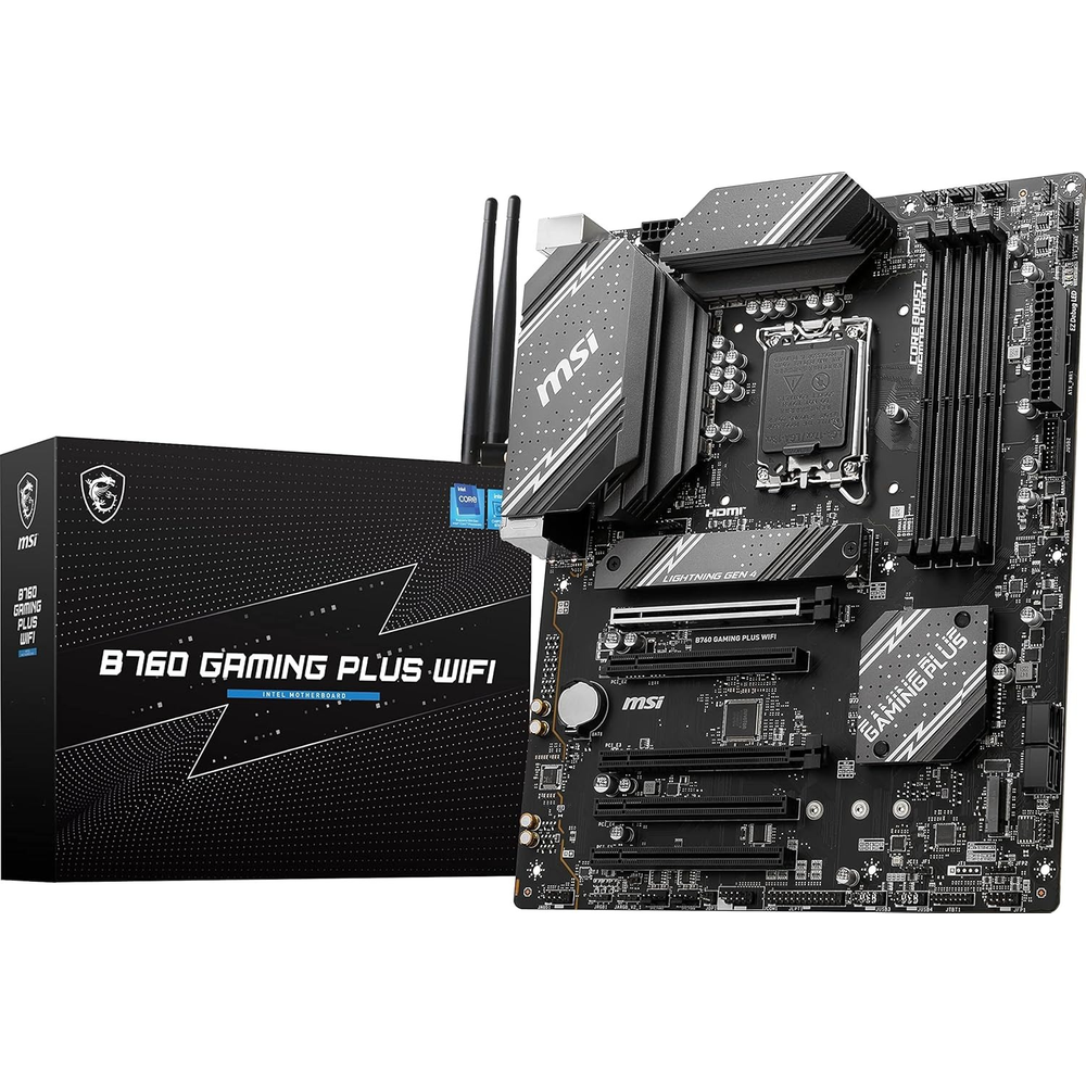 MSI B760 GAMING PLUS WIFI Motherboard (DDR5)