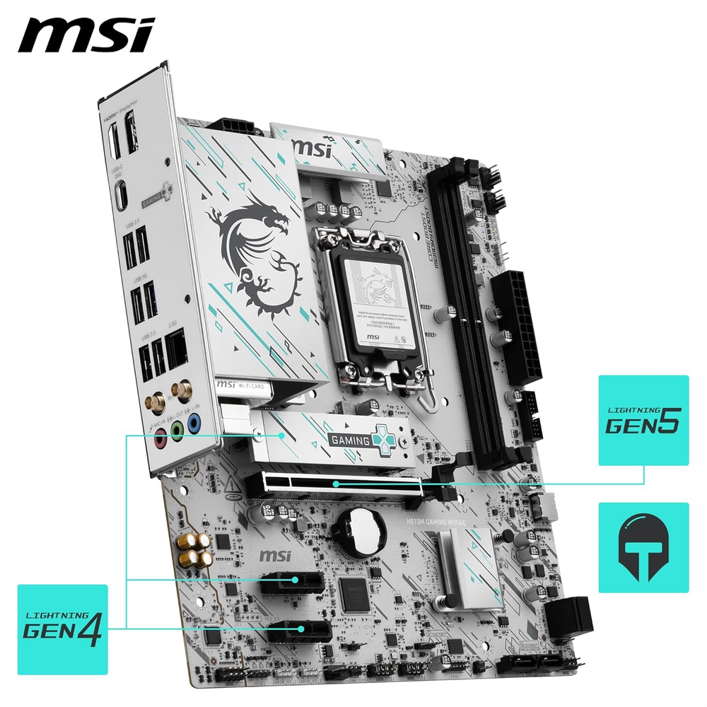 MSI MAG H810M GAMING WIFI6E Motherboard