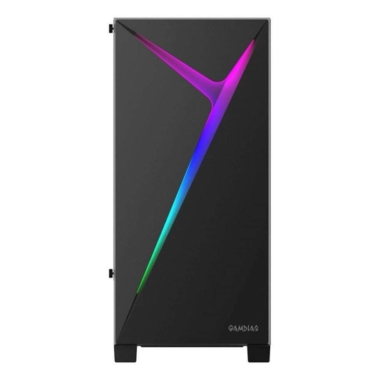 GAMDIAS Argus E4 Elite RGB ATX Mid Tower Gaming Case (Black)