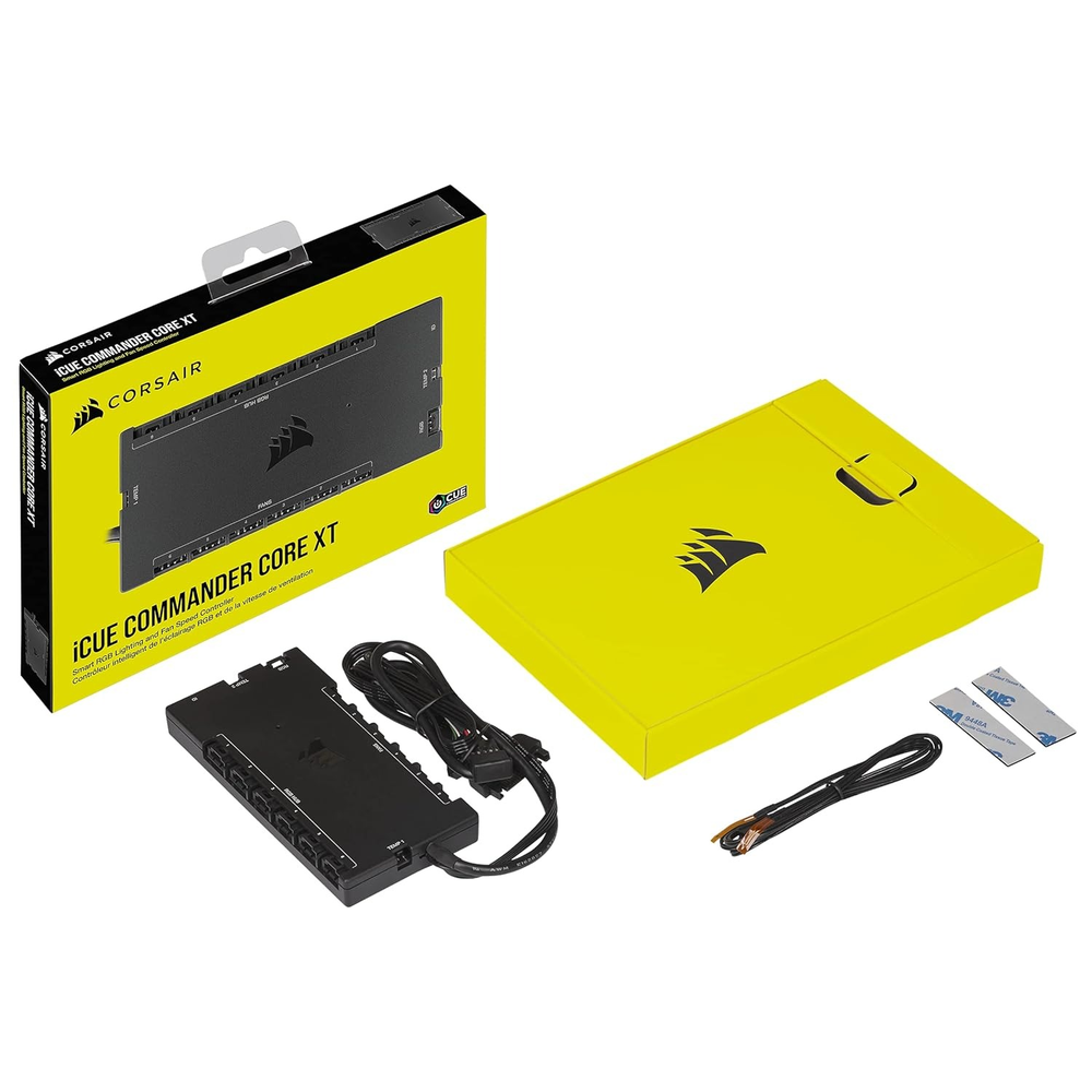 CORSAIR iCUE COMMANDER CORE XT Smart RGB Lighting and Fan Speed Controller