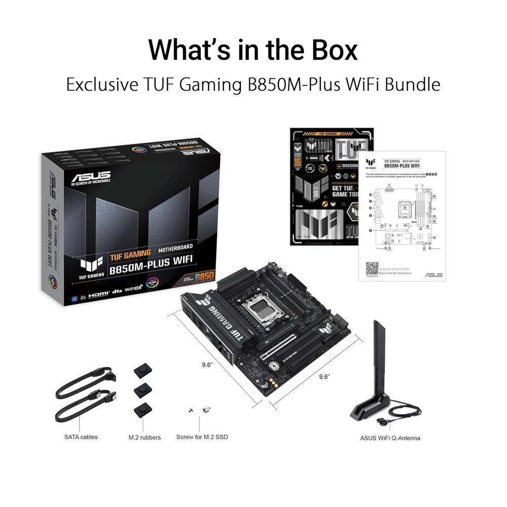 ASUS TUF GAMING B850M-PLUS WIFI mATX Motherboard