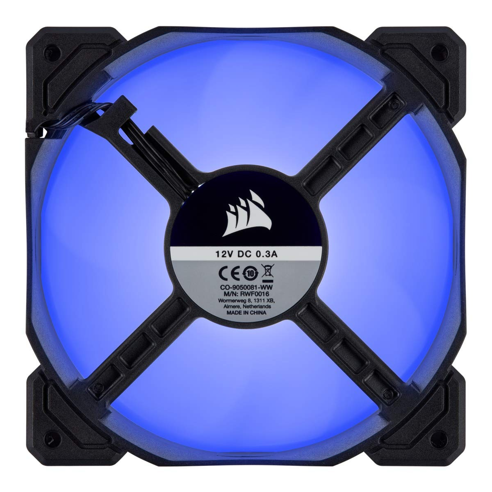 Corsair Fan AF120 LED -CO-9050081-WW- Air Series™ 120mm Fan Single Pack-Blue