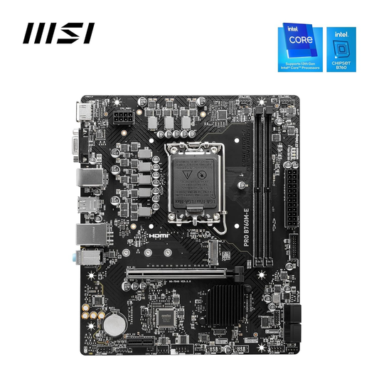 MSI PRO B760M-E Motherboard (DDR5)