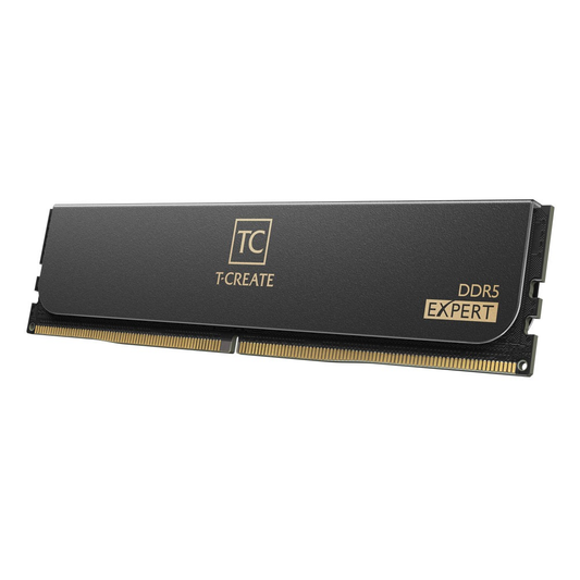 TeamGroup T-Create Expert DDR5 64GB (2x32GB) 6000MHz CL30 Desktop RAM Kit (Black)