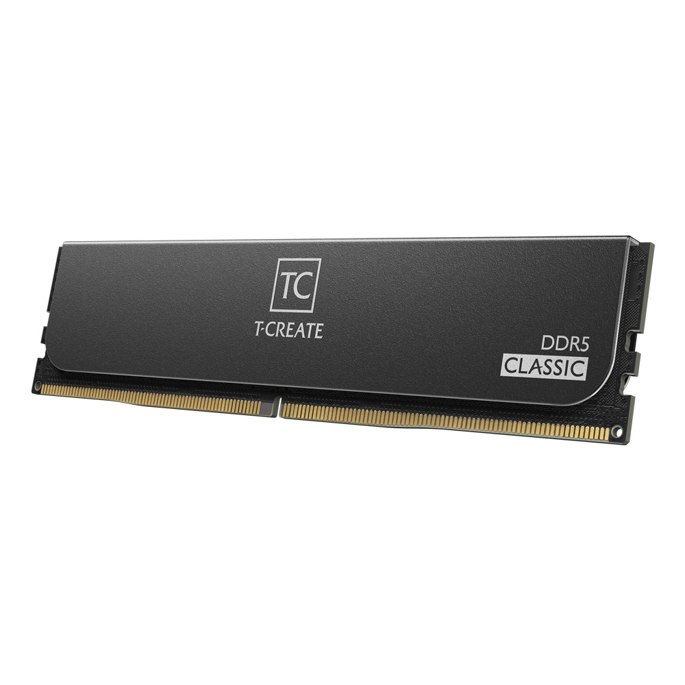 TeamGroup T-Create Classic DDR5 32GB (2x16GB) 6400MHz CL52 Desktop RAM Kit (Black)