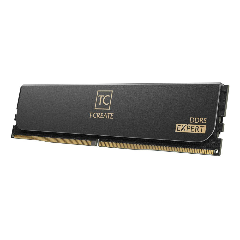 TeamGroup T-Create Expert DDR5 64GB (2x32GB) 6400MHz CL34 Desktop RAM Kit (Black)