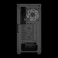 GAMDIAS ATHENA M3 ARGB E-ATX Mid Tower Gaming Case (Black, Mesh Front, 4 ARGB Fans)