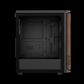 GAMDIAS AURA GC11 Wood Mid Tower PC Case (Wood Accent Mesh Front, 4×120mm Fans, ATX Support, 360mm Radiator, Panoramic Tempered Glass)