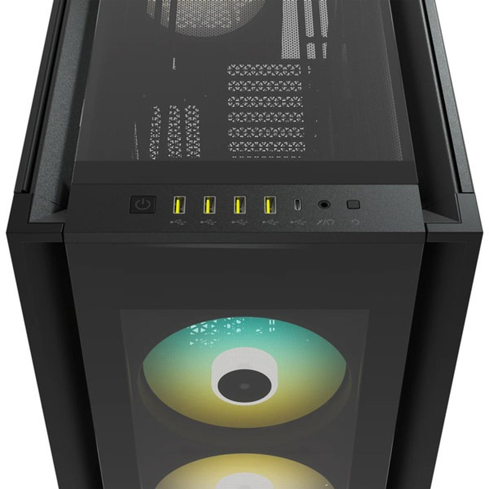 iCUE 7000X RGB Tempered Glass Full Tower Smart Case, Black