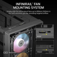CORSAIR FRAME 4000D RS ARGB Modular Mid-Tower PC Case, Black