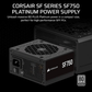 Corsair PSU  SF Series SF750 80 PLUS Platinum Cybenetics Platinum SFX Power Supply
