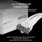 RMe White Series, RM750e White, 750 Watt, Cybenetics Gold Certified, Fully Modular Power Supply