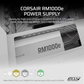 RMe White Series, RM1000e White, 1000 Watt, Cybenetics Gold Certified, Fully Modular Power Supply