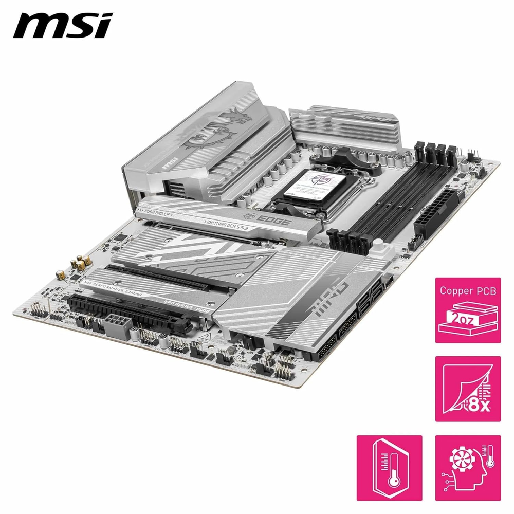MSI MPG B850 EDGE TI WIFI Motherboard